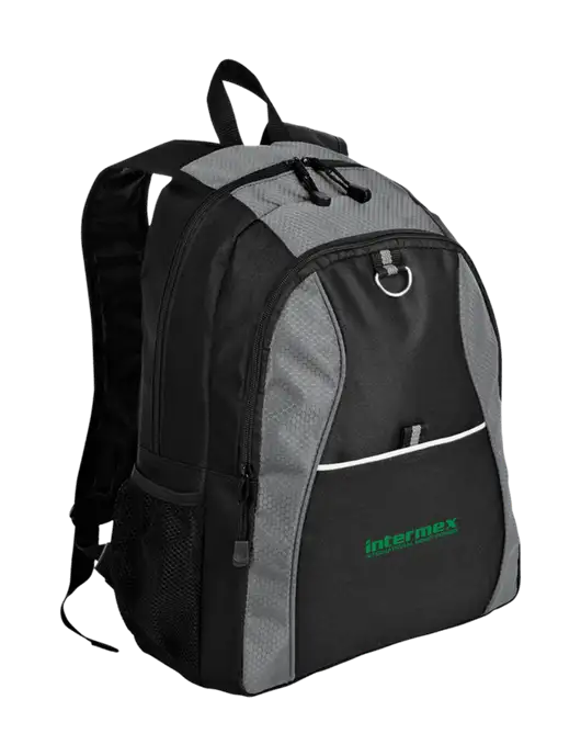 Honeycomb Grey/Black Backpack w/Intermex Logo
