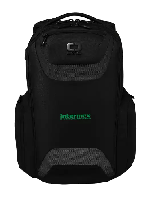 OGIO Black Charcoal Connected Pack w/Intermex Logo