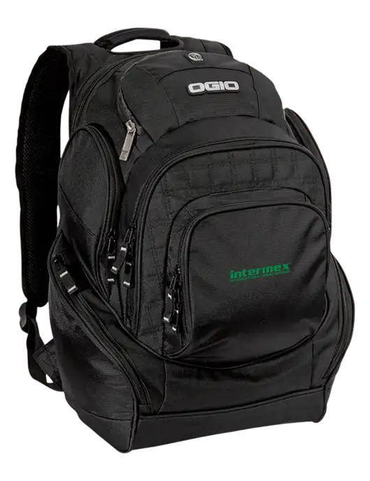 OGIO Black Mastermind Pack w/Intermex Logo