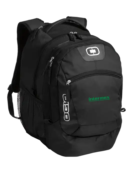 OGIO Black Rogue Pack
 w/Intermex Logo