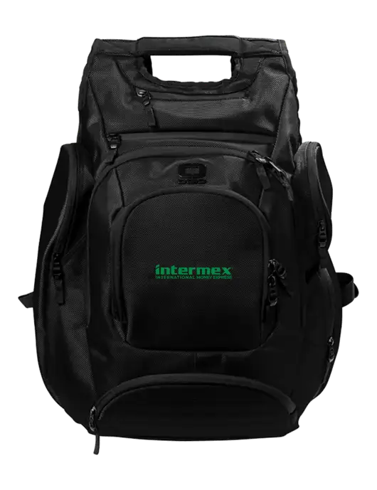 OGIO Blacktop Metro Ballistic Laptop Backpack w/Intermex Logo