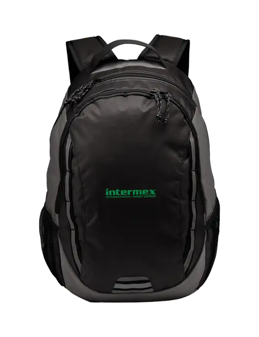 Ridge Charcoal/Dark Charcoal Laptop Backpack w/Intermex Logo