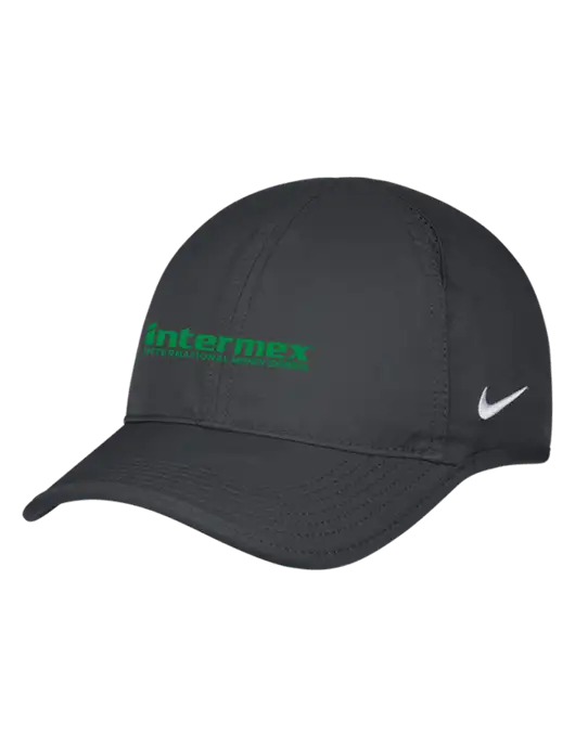 Nike Charcoal Featherlight Cap w/Intermex Logo