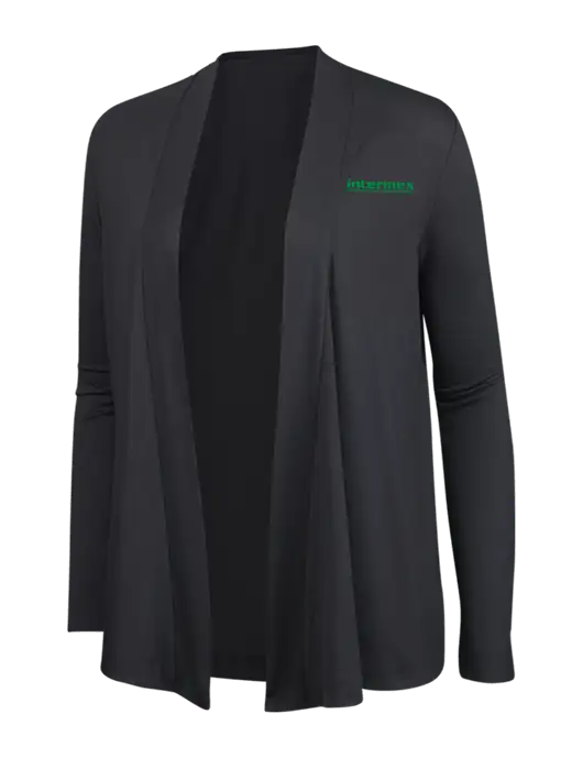 Smoke Grey Womens Concept Cardigan w/Intermex Logo